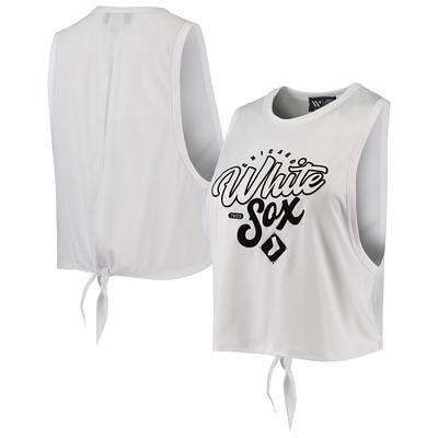 Chicago White Sox FOCO Floral Reversible Mesh Tank Top - Black