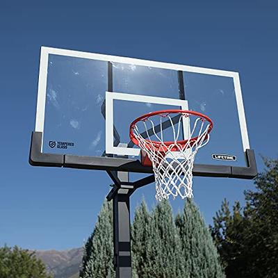 Lifetime Height Adjustable In-Ground Basketball Hoop (54 Polycarbonate  Backboard)