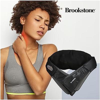 Brookstone Shiatsu Neck and Shoulder Massager, Deep Kneading Back Massager  with Heat, Massage Pillow Neck, Back, Shoulder, Foot, Leg, Electric Massages  for Home, Car, Office - Yahoo Shopping