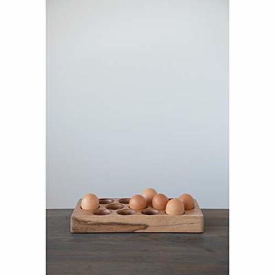 Natural Wooden Egg Tray