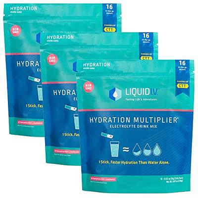 Liquid I.V. Hydration Multiplier,30 Individual Packs-Strawberry