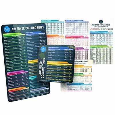 Instant Pot Magnetic Cheat Sheet (1 Set of 3 Pcs) - Instant Pot  Accessories, Pressure Cooker Cooking Times Chart, Quick Reference Guide  Kitchen Set