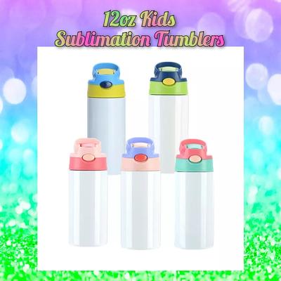 12Oz Sublimation Kids Tumblers Multiple Lid Color Options - Yahoo Shopping
