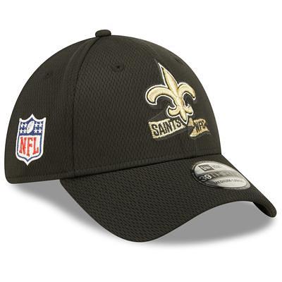 Men's New Era Cream/Black New Orleans Saints 2022 Sideline 59FIFTY Fitted  Hat