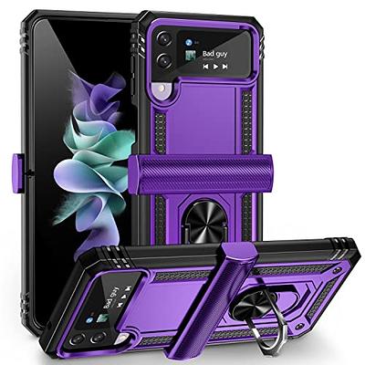 Galaxy Z Flip 3 Case, Heavy Duty Protective Phone Case Lightweight