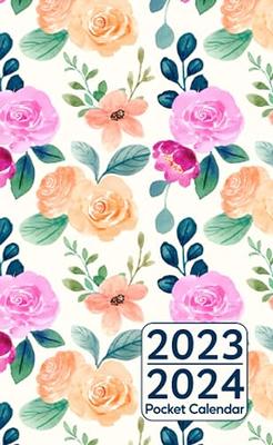 2023 2024 pocket planner: 2 year Pocket Calendar January 2023 to