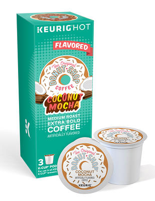 The Original Donut Shop Single Serve K Cup 1 Step Mocha Latte Carton of 20  - Office Depot