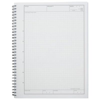 Lab Notebook Spiral Bound 100 Carbonless Pages (Copy Page