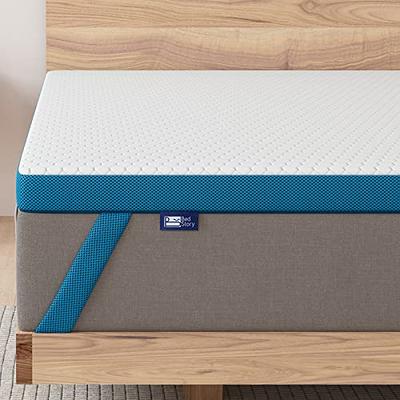 BedStory 4 inch Full Size Memory Foam Cool Gel Infused Mattress