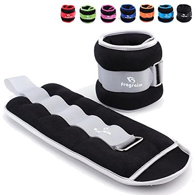  Ankle/Wrist Weights for Women, Men, Kids - Arm Leg Weights Set  with Adjustable Strap - Running, Jogging, Gymnastic, Physical Therapy,  Fitness - Choice of 1 lb 2 lbs 3 lbs 4