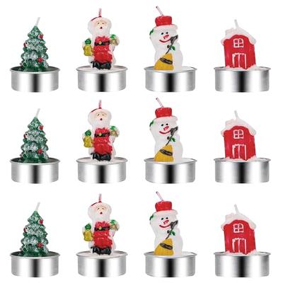  Christmas Decorations 3 Pack Glass Storage Jars-Christmas Gnome  Canisters Sets with Airtight Bamboo Lid for Kitchen Countertop  Snowman-Christmas Kitchen Decor Clear Glass Storage Jars Santa Claus : Toys  & Games