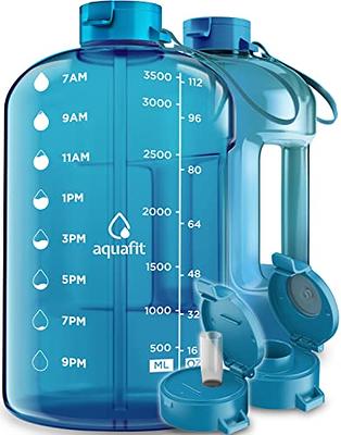 Aqulea 32 Oz Borosilicate Glass Water Bottle with Times to Drink - BPA Free  - Reusable Wide Mouth Glass Motivational Water Bottles with Infuser &  Silicone Sleeve - Water Bottle with Time Marker - Yahoo Shopping