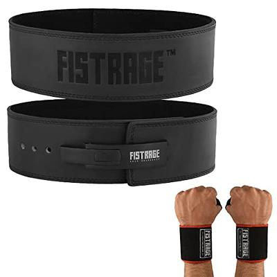 TUFF Lever Weightlifting Belt, Premium Leather