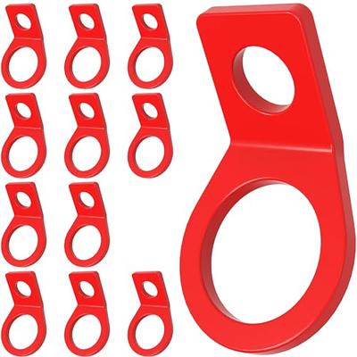 12 Pack Tie Down Strap Rings Tie-Down Anchors Hooks for Mounting in The  Garage,Metal Tie Down Anchors Rings for Tiedown Attachment Points for Truck, Trailer,Camper (Red) - Yahoo Shopping