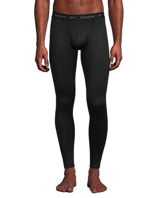 Reebok Men's Performance Leggings - Athletic Base Layer Long John Leggings  (S-XL), Size Small, Black - Yahoo Shopping