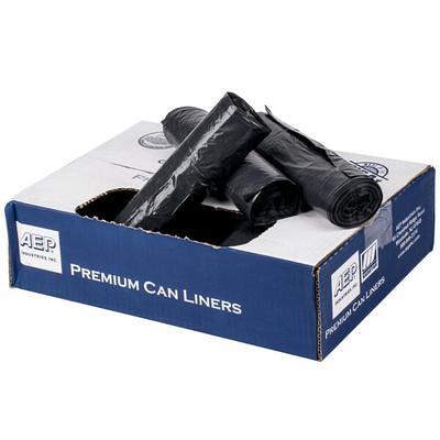 Li'l Herc Medium Black Trash Bag / Can Liner (55-60 Gallon)