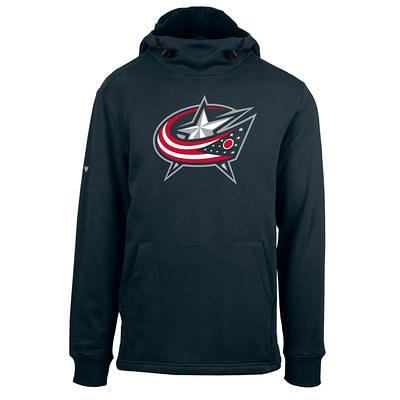 Columbus Blue Jackets Antigua Victory Pullover Hoodie - Charcoal