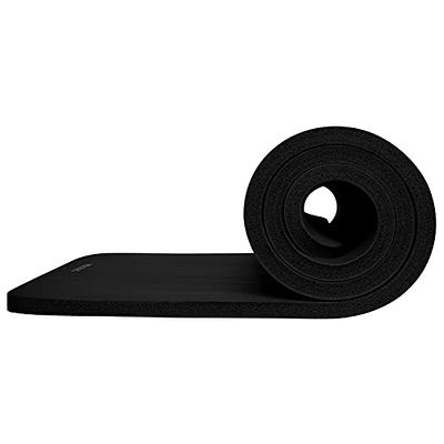 Retrospec Solana Yoga Mat 1" Thick w/Nylon Strap for Men & Women - Non Slip  Exercise Mat for Home Yoga, Pilates, Stretching, Floor & Fitness Workouts -  Black - Yahoo Shopping