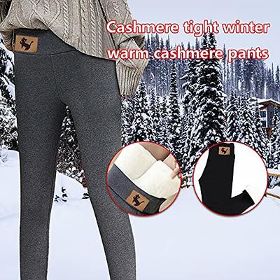 Dreamlascar Winter Leggings for Women Fleece Lined Thermal