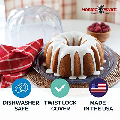 Nordic Ware Cake Keeper, Deluxe Bundt, Clear - Yahoo Shopping