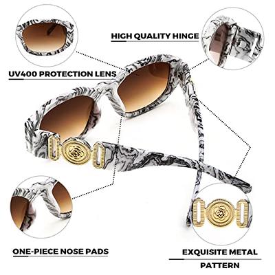 Feisedy One Piece Square Sunglasses