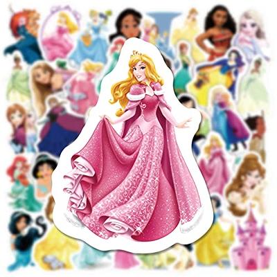 Disney Princess Stickers for Kids Girls Teens Cannity Cute Cartoon