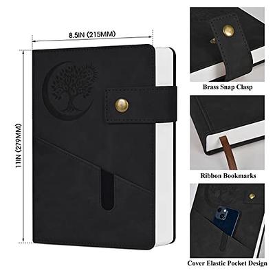 Lined Notebook Journal for Men Women -368 Pages B5 Large Leather Journals  for Writing, Thick Hardcover Notebook with Pen for Work, School, Daily  Diary