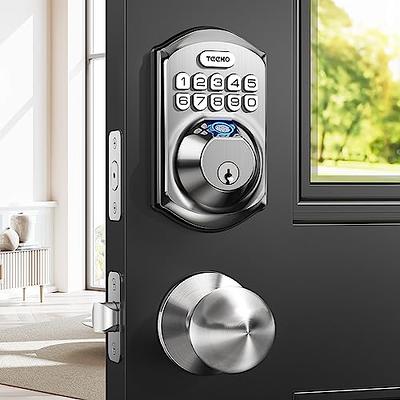 TEEHO Keyless Entry Door Lock Keypad Electronic Smart Deadbolt for