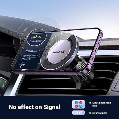 UGREEN for Magsafe Car Phone Holder Magnetic Phone Mount Strongest Magnet  Compatible with iPhone 15 14 13 12 Pro Max Plus Mini, Air Vent Clip Cell  Phone Holder - Yahoo Shopping