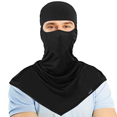 Radyan Summer Balaclava Face Mask Breathable Sun Dust Protection Mask Long  Neck Cover for Outdoor Activities 