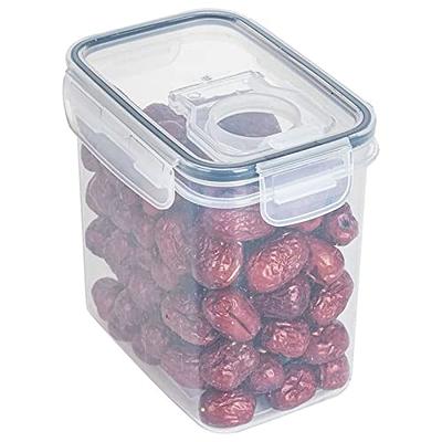 Extra Large Tall Airtight Food Storage Containers, 5.9qt Plastic