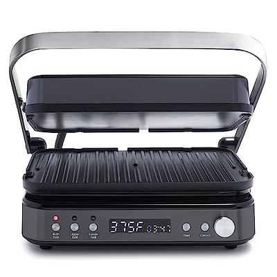 GreenPan Electric Indoor grill and Griddle Stainless steel 6-in-1