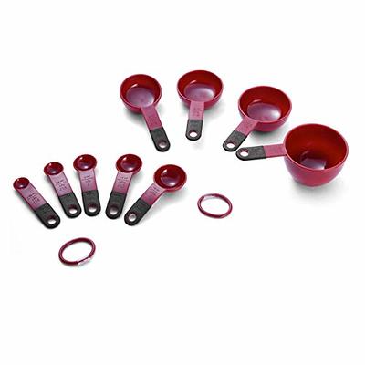 9 Piece Measuring Cups and Spoons Set, Stackable Kitchen