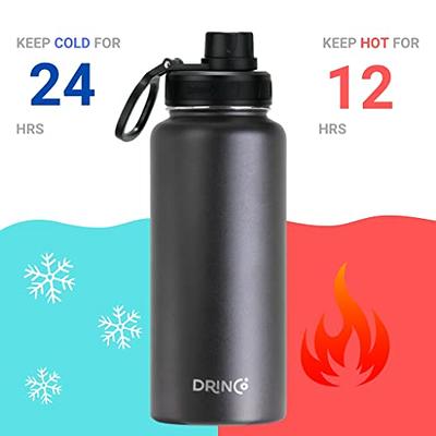 32/40oz Water Bottle Sling | Black - Leak-Proof, BPA Free