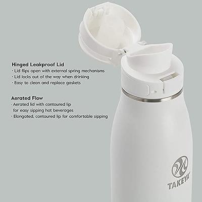 Takeya Traveler Insulated Coffee Mug with Leak Proof Lid, BPA Free, 17  Ounce, Aqua