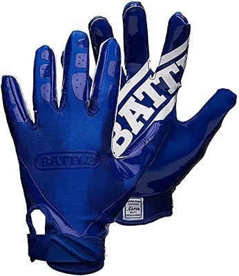 Nxtrnd G1 Pro Football Gloves, Mens & Youth Boys Sticky Receiver Gloves (Columbia Blue, Small)