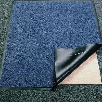 Lavex 3' x 5' Blue Olefin Indoor Entrance Mat