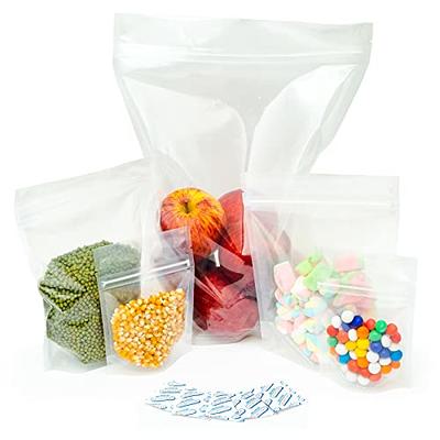 1 Gallon Mylar Zip Lock Bags + 300 cc Oxygen Absorbers (50-COUNT).