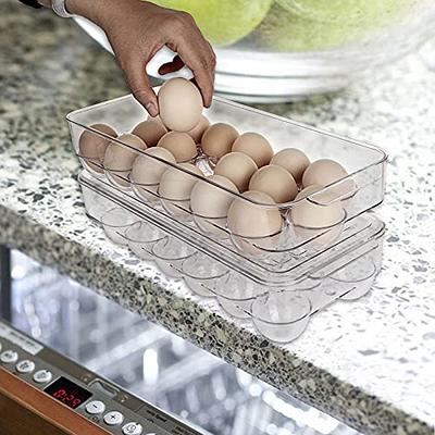 Snap 'N Stack 2-Layer Food Storage Container with Egg Holder Trays