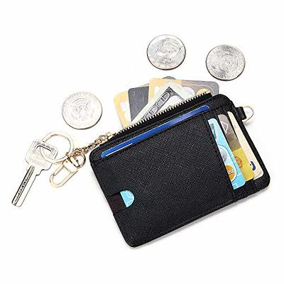 Men's Card Holder Minimalist Id Card Credit Card Holder Bank Card Holder  Coin Cash Purse - Temu