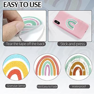 16 PCS Calm Stickers for Anxiety Sensory, Stress Anxiety Relief Items Bohe  Rainbow Style Tactile Rough Textured Calming Stickers Adhesives for Water  Bottle/Phone/Desk/School/Office - Yahoo Shopping