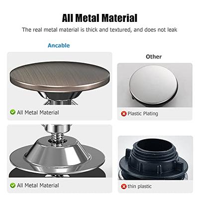 uxcell Kitchen Sink Hole Covers, Zinc Alloy Faucet Hole Cover for Kitchen Countertop  Counter Space, Silver, 2 Pieces - Yahoo Shopping