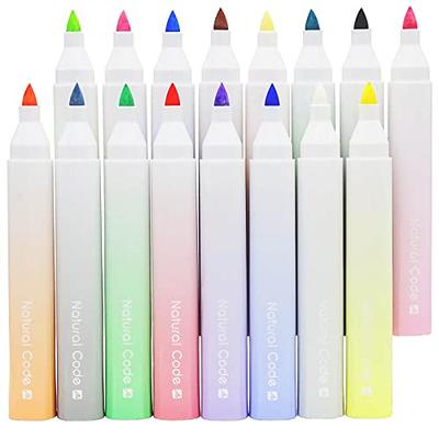 EinMAIQi Paint Pens Paint Markers, 30 Colors Brush Tip Acrylic