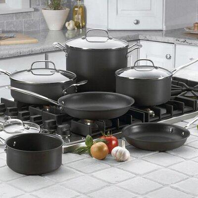 Cuisinart Classic 10 Piece Stainless Steel Cookware Set with Lids