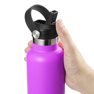 Aoitoque Straw Lid for Hydroflask Wide Mouth, Flex Straw Lid for Hydro  Flask 32 40 oz