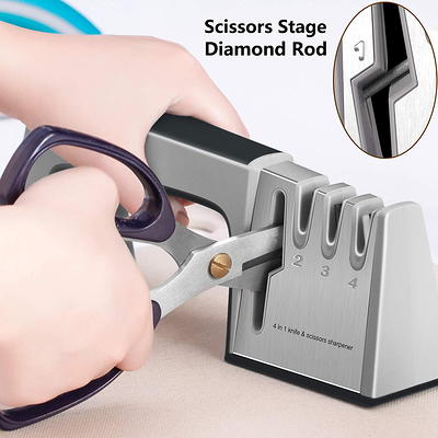 Diamond Knife Sharpener, Kitchen Scissors Sharpener