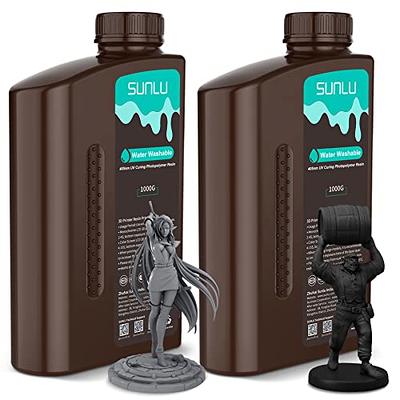 SUNLU Standard or Water-Washable 3D printer resin