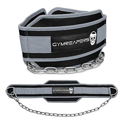 Gymreapers Dip Belt With Chain For Weightlifting, Pull Ups, Dips - Heavy  Duty Steel Chain For Added Weight Training (Gray) - Yahoo Shopping