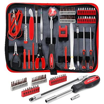 WORKPRO 33PCS Precision Repair Tool Set Includes Pliers Set, Screwdrivers  Set, Craft & Utility Knife, Tweezers, Electronic Repair Tool Kit with Pouch