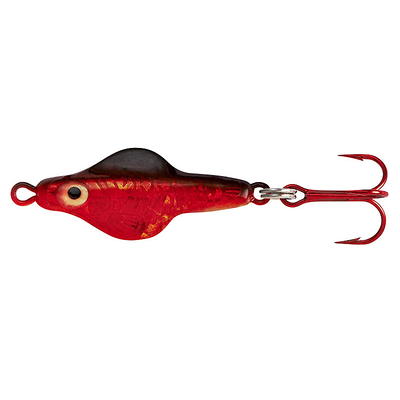 Lindy Rattl'N Flyer Spoon Hybrid Ice Fishing Lure Jigging Spoon, Silver  Shiner, 1/16 oz - Yahoo Shopping